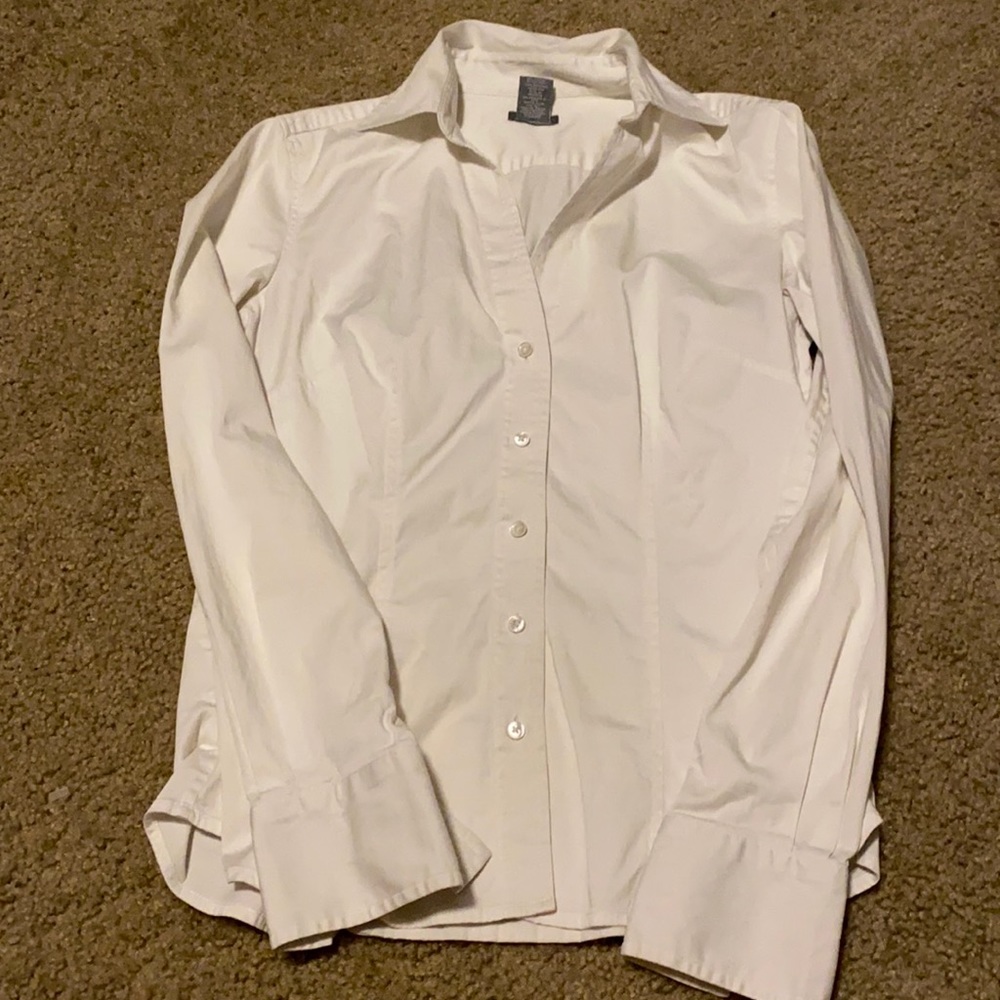 Ann Taylor Button Blouse